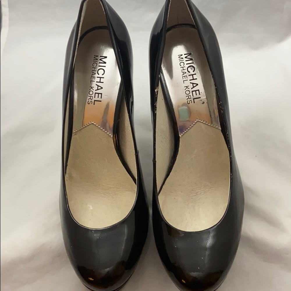 Micheal by Micheal Kors York Patent Platform Pump